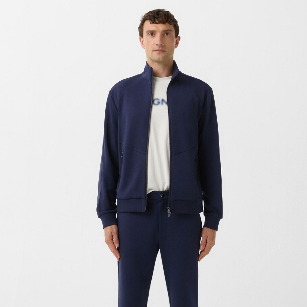 NWT Greg Norman Navy Navy Blue Full-Zip Jacket Size Large